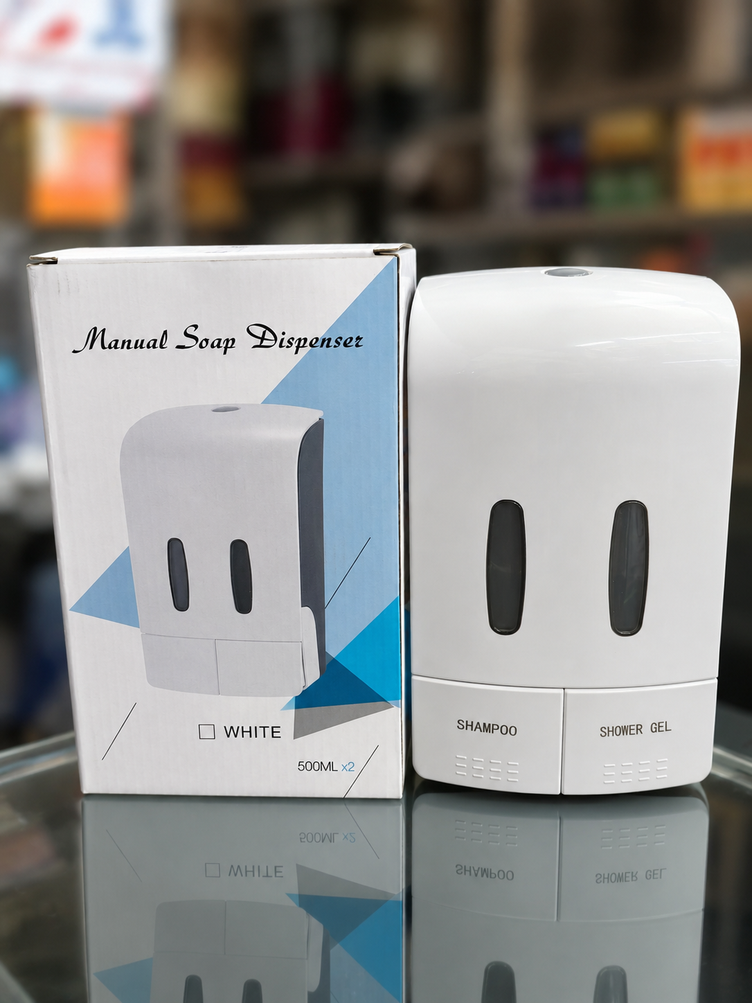 Soap dispenser 2in1